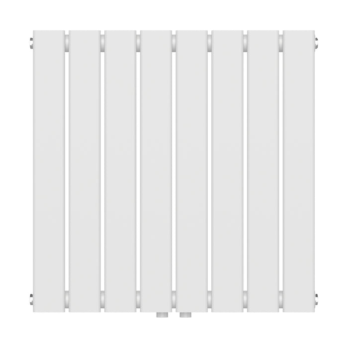 Termosifone Nore ad Acqua Calda Pannello Singolo con Elementi Piatti 60 x 60 cm - Bianco [neu.haus]