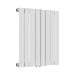 Termosifone Nore ad Acqua Calda Pannello Singolo con Elementi Piatti 60 x 60 cm - Bianco [neu.haus]