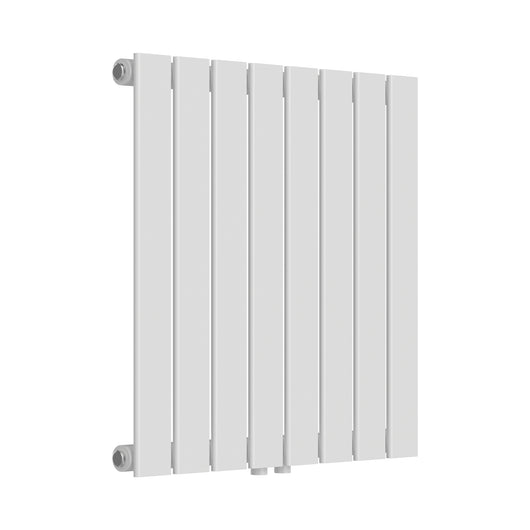 Termosifone Nore ad Acqua Calda Pannello Singolo con Elementi Piatti 60 x 60 cm - Bianco [neu.haus]