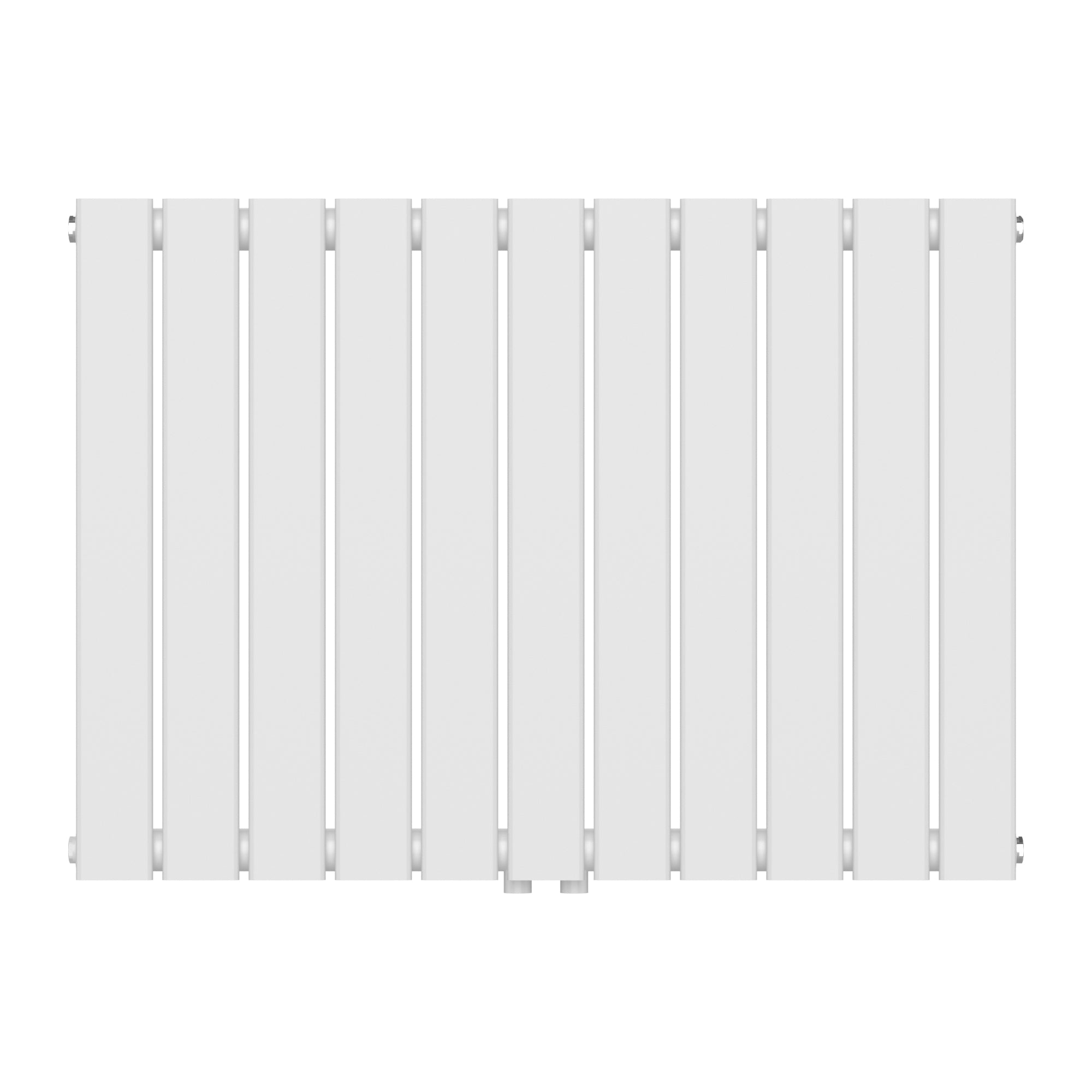 Termosifone Nore ad Acqua Calda Pannello Singolo con Elementi Piatti 60 x 80 cm - Bianco [neu.haus]