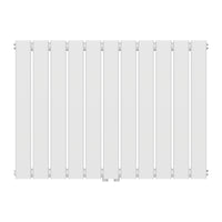 Termosifone Nore ad Acqua Calda Pannello Singolo con Elementi Piatti 60 x 80 cm - Bianco [neu.haus]