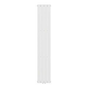 Termosifone Nore ad Acqua Calda Pannello Singolo con Elementi Piatti 180 x 30 cm - Bianco [neu.haus]