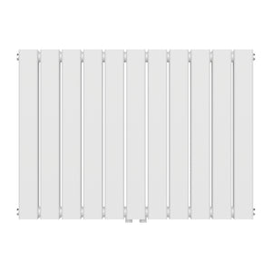 Termosifone Nore ad Acqua Calda Pannello Doppio con Elementi Piatti 60 x 80 cm Bianco [neu.haus]