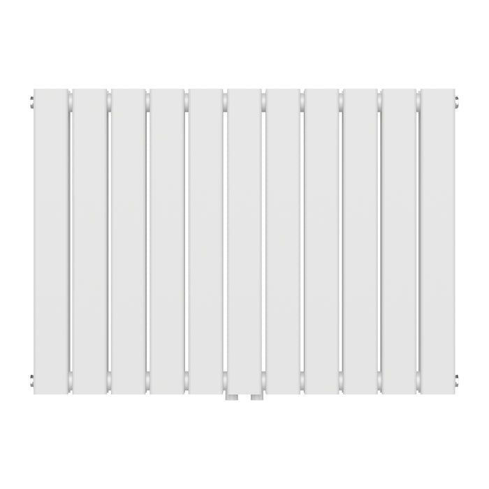 Termosifone Nore ad Acqua Calda Pannello Doppio con Elementi Piatti 60 x 80 cm Bianco [neu.haus]