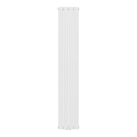 Termosifone Nore ad Acqua Calda Pannello Doppio con Elementi Piatti 180 x 30 cm Bianco [neu.haus]