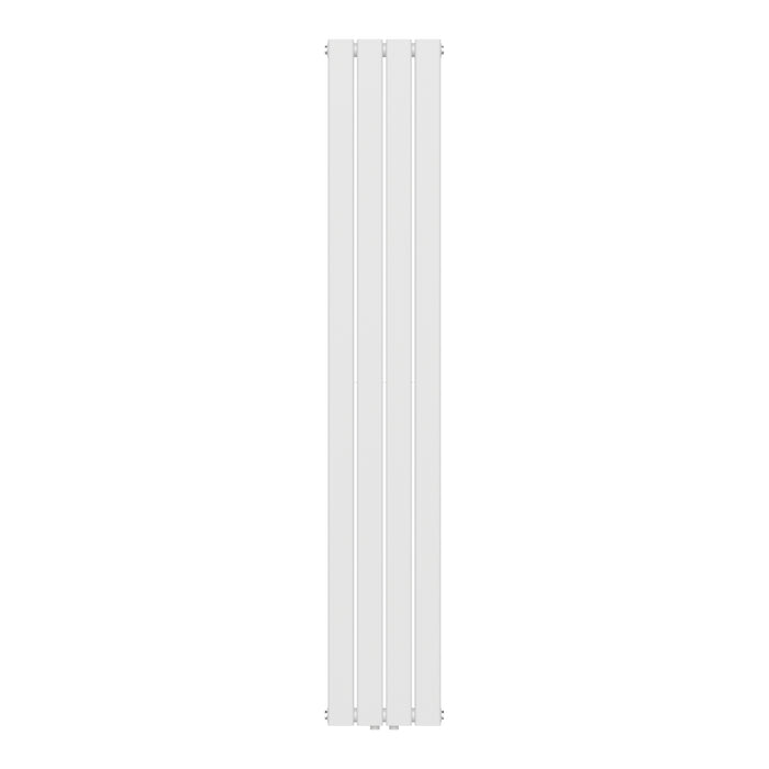 Termosifone Nore ad Acqua Calda Pannello Doppio con Elementi Piatti 180 x 30 cm Bianco [neu.haus]