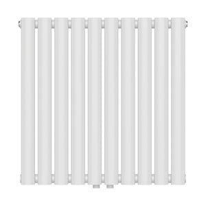 Termosifone Nore ad Acqua Calda Pannello Singolo con Elementi Tubolari 60 x 60 cm - Bianco [neu.haus]