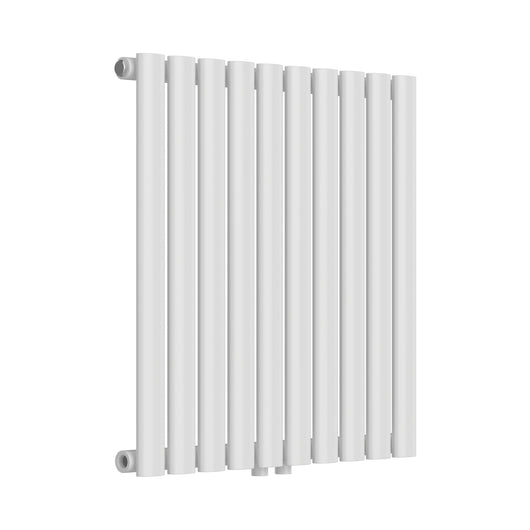 Termosifone Nore ad Acqua Calda Pannello Singolo con Elementi Tubolari 60 x 60 cm - Bianco [neu.haus]