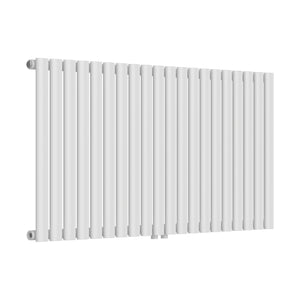 Termosifone Nore ad Acqua Calda Pannello Singolo con Elementi Tubolari 60 x 120 cm - Bianco [neu.haus]
