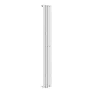 Termosifone Nore ad Acqua Calda Pannello Singolo con Elementi Tubolari 160 x 24 cm - Bianco [neu.haus]