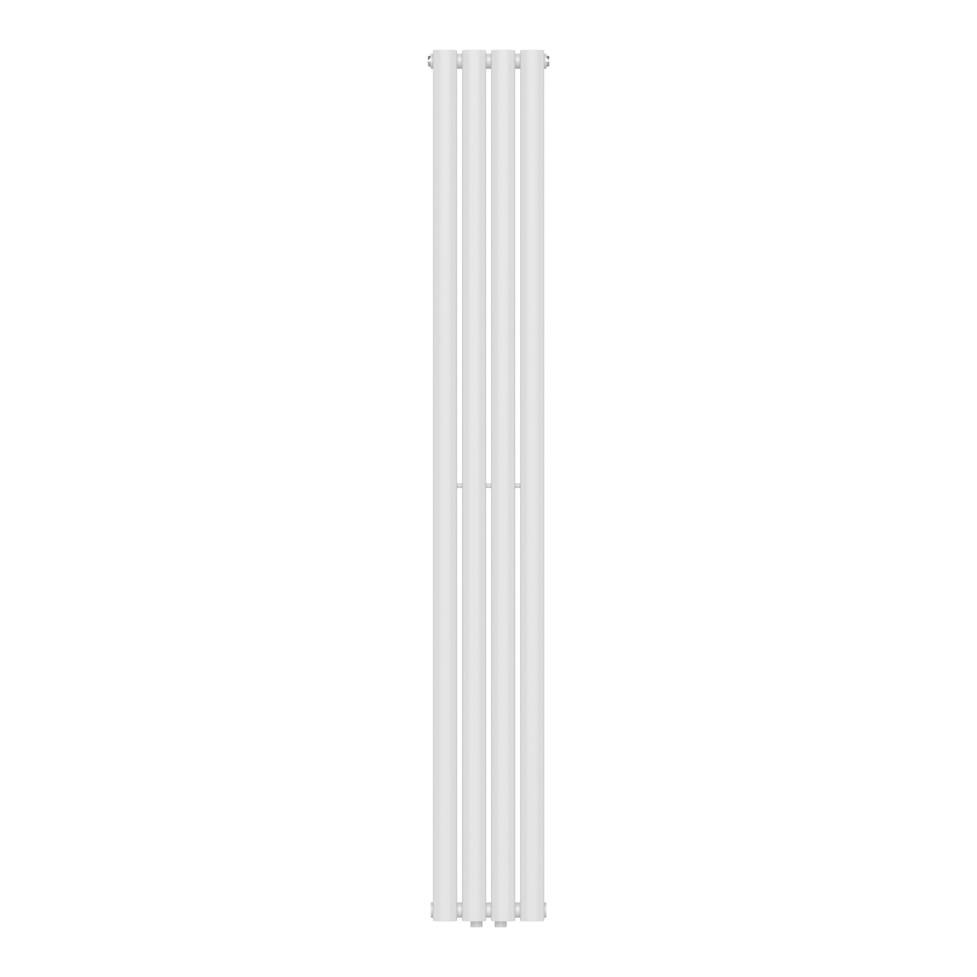 Termosifone Nore ad Acqua Calda Pannello Singolo con Elementi Tubolari 180 x 24 cm - Bianco [neu.haus]