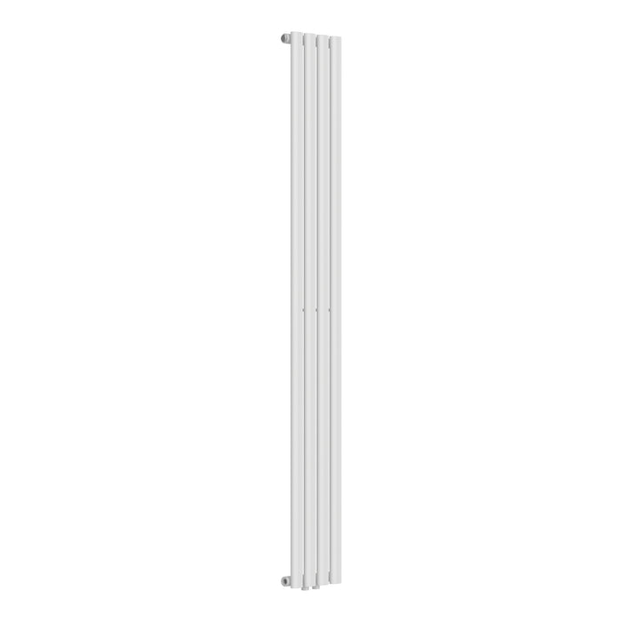 Termosifone Nore ad Acqua Calda Pannello Singolo con Elementi Tubolari 180 x 24 cm - Bianco [neu.haus]