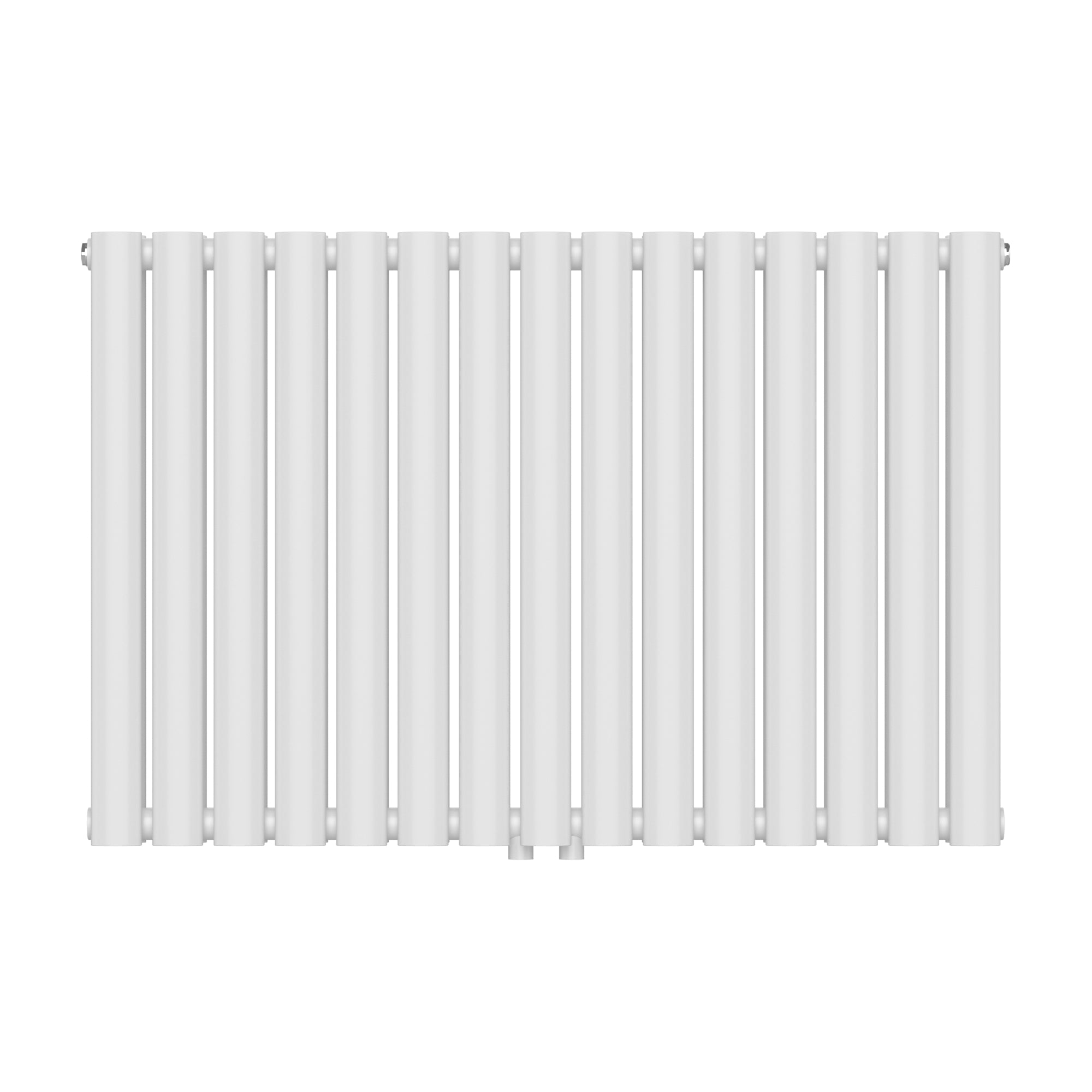 Termosifone Nore ad Acqua Calda Pannello Doppio con Elementi Tubolari 60 x 90 cm Bianco [neu.haus]