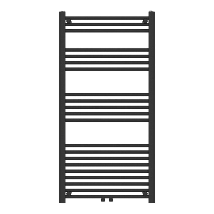 Scaldasalviette da Parete Voss 120 x 60 cm Nero [neu.haus]