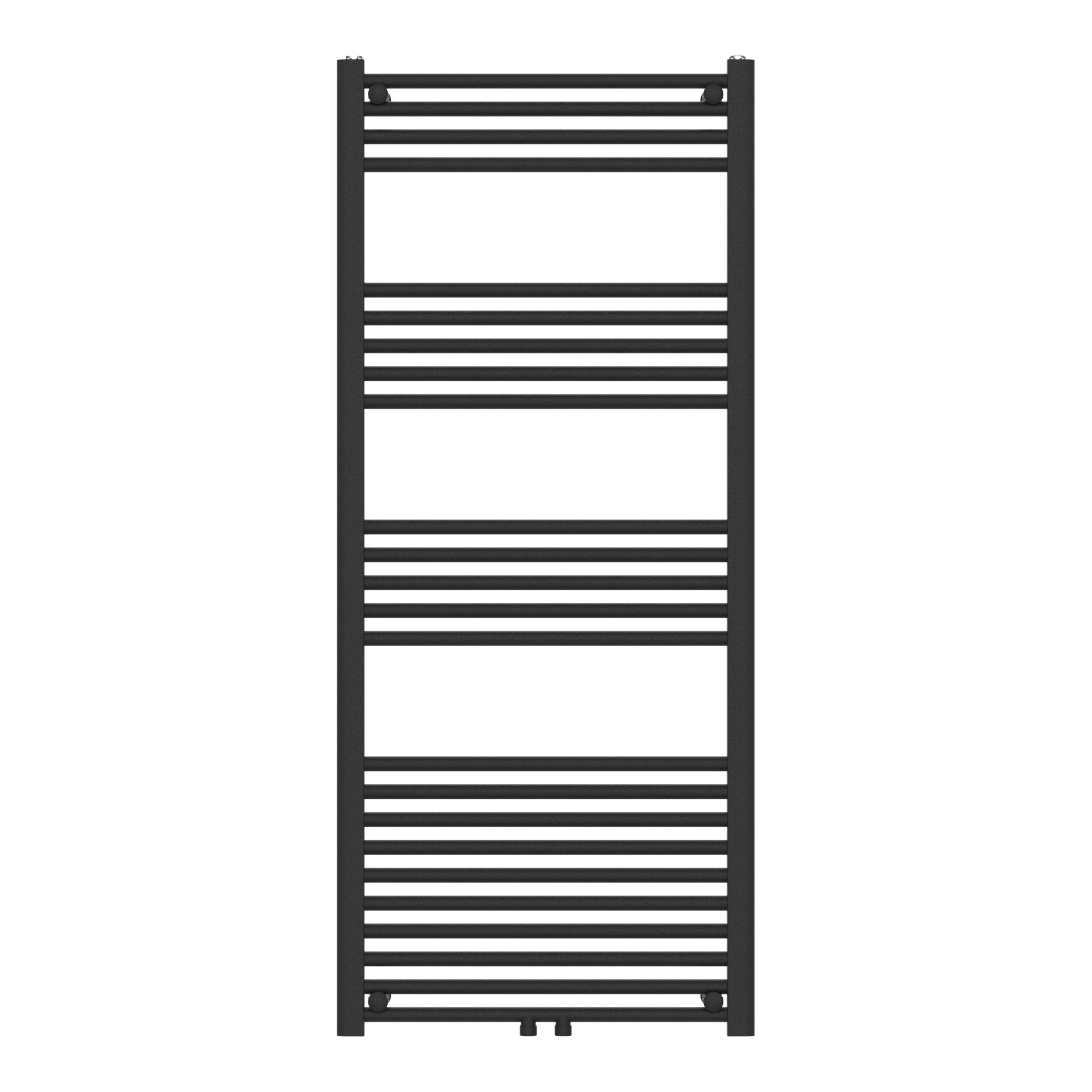 Scaldasalviette da Parete Voss 140 x 60 cm Nero [neu.haus]