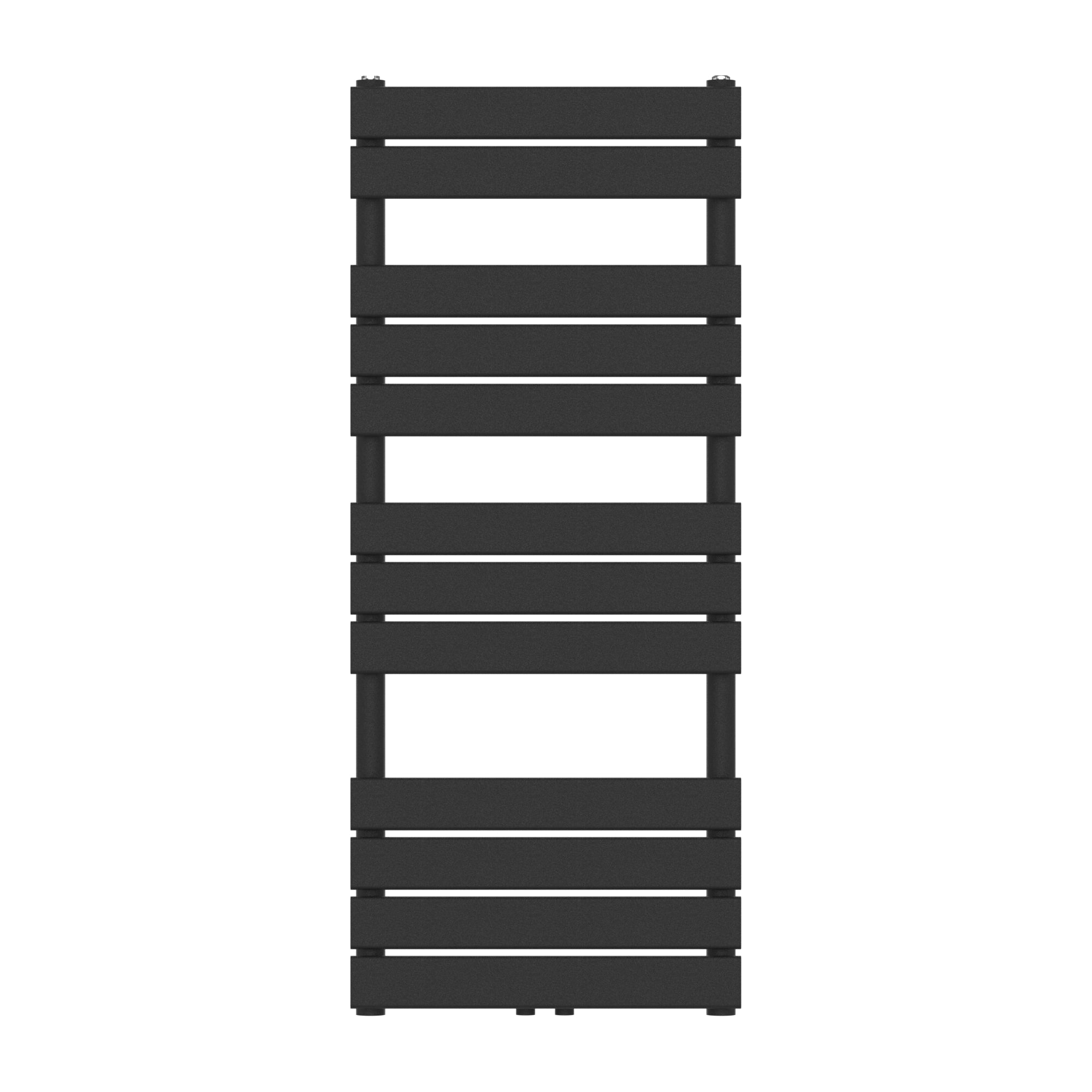 Scalda Asciugamani da Parete Voss ad Acqua Calda 120 x 50 cm Nero [neu.haus]