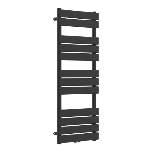 Scalda Asciugamani da Parete Voss ad Acqua Calda 120 x 50 cm Nero [neu.haus]