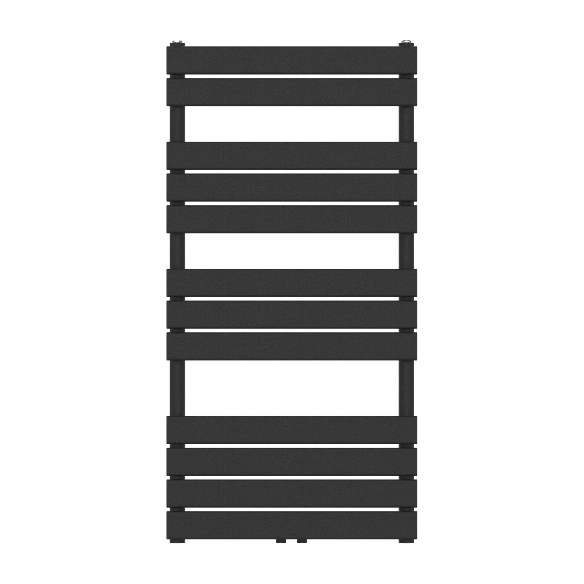 Scalda Asciugamani da Parete Voss ad Acqua Calda 120 x 60 cm Nero [neu.haus]