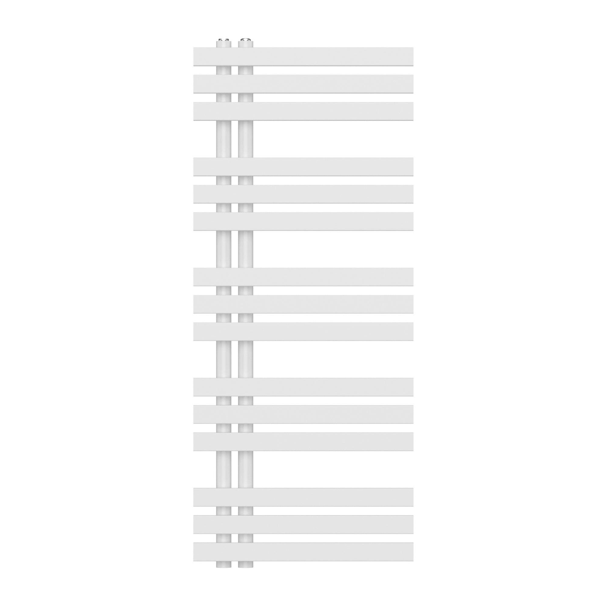 Scalda Asciugamani da Parete Slidre ad Acqua Calda 120 x 50 cm - Bianco [neu.haus]