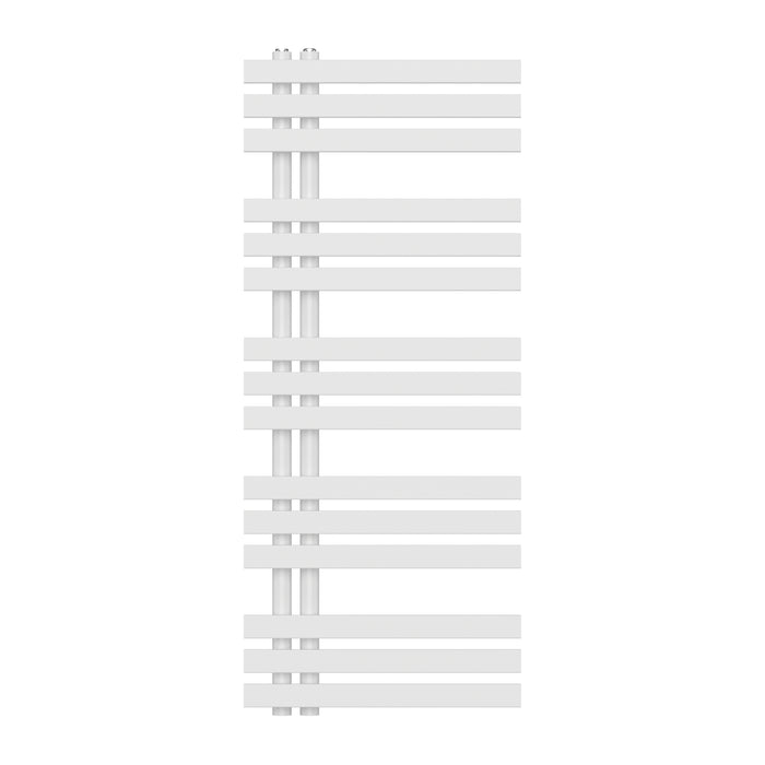 Scalda Asciugamani da Parete Slidre ad Acqua Calda 120 x 50 cm - Bianco [neu.haus]