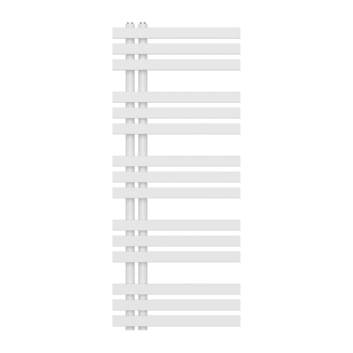 Radiatore scaldasalviette da bagno acciaio 120 x 50 cm bianco 03_0010401