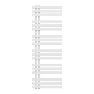 Scalda Asciugamani da Parete Slidre ad Acqua Calda 140 x 50 cm - Bianco [neu.haus]