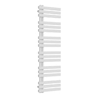 Radiatore scaldasalviette da bagno acciaio 140 x 50 cm bianco 03_0010411