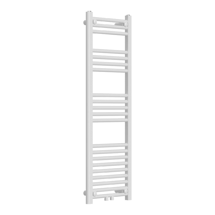 Radiatore scaldasalviette da bagno acciaio 120 x 40 cm bianco 03_0010413