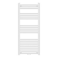 Radiatore scaldasalviette da bagno acciaio 120 x 50 cm bianco 03_0010415