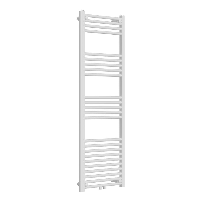 Radiatore scaldasalviette da bagno acciaio 140 x 50 cm bianco 03_0010421
