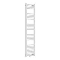Radiatore scaldasalviette da bagno acciaio 160 x 40 cm bianco 03_0010425