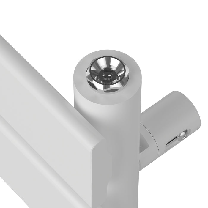 Scalda Asciugamani da Parete Voss ad Acqua Calda 120 x 40 cm Bianco [neu.haus]