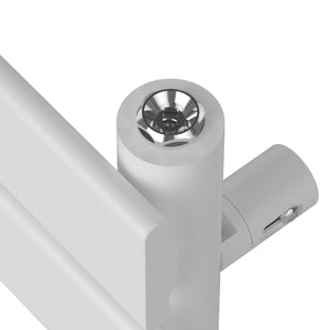 Scalda Asciugamani da Parete Voss ad Acqua Calda 120 x 50 cm Bianco [neu.haus]