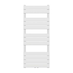 Scalda Asciugamani da Parete Voss ad Acqua Calda 120 x 50 cm Bianco [neu.haus]