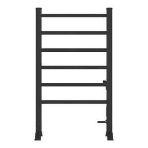 Scaldasalviette Elettrico Savitaipale da Terra o da Parete 85 x 55 cm 100 W Nero pro.tec