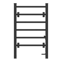 Scaldasalviette Elettrico Savitaipale da Terra o da Parete 85 x 55 cm 100 W Nero pro.tec