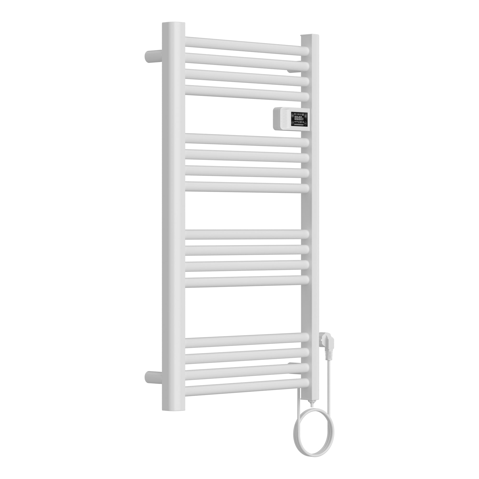 Scaldasalviette elettrico con radiatore 96 x 54 cm 500 watt bianco 03_0010752
