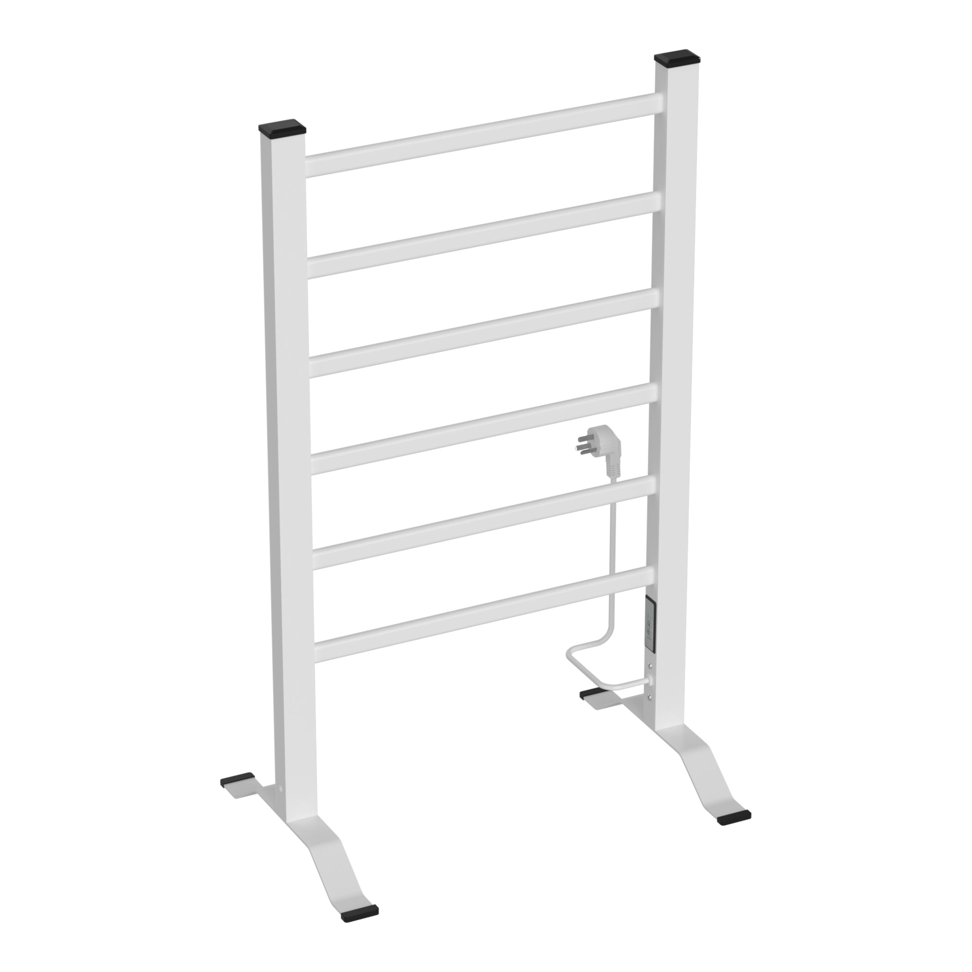 Scaldasalviette Elettrico Savitaipale da Terra o da Parete 85 x 55 cm 100 W Bianco pro.tec