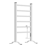 Scaldasalviette Elettrico Savitaipale da Terra o da Parete 85 x 55 cm 100 W Bianco pro.tec