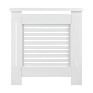 Copritermosifone Charleston Mobile Copri Radiatore Larghezza 112 cm - Bianco [en.casa]