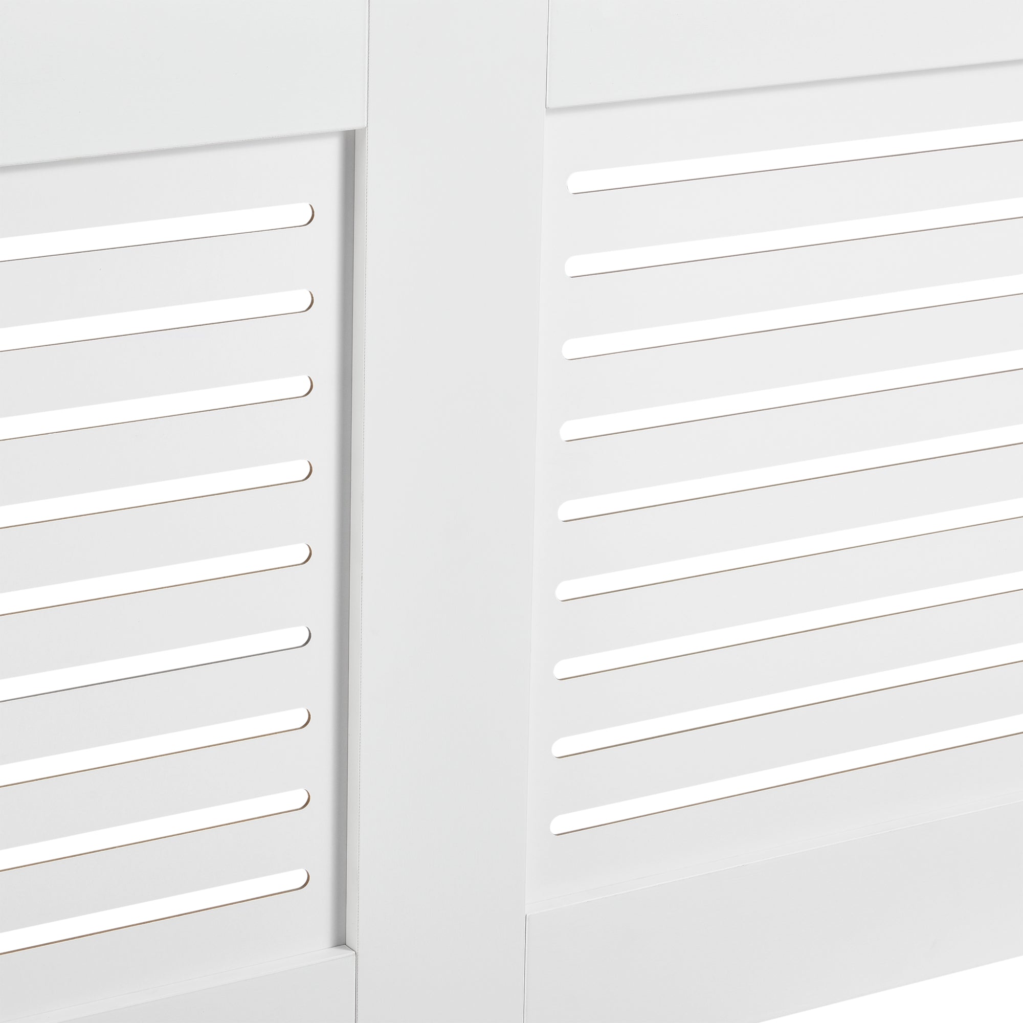 Copritermosifone Charleston Mobile Copri Radiatore Larghezza 172 cm - Bianco [en.casa]