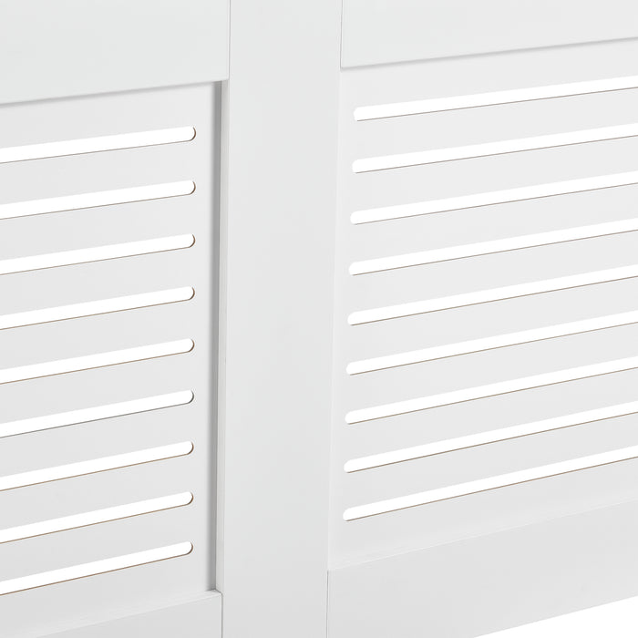 Copritermosifone Charleston Mobile Copri Radiatore Larghezza 152 cm - Bianco [en.casa]