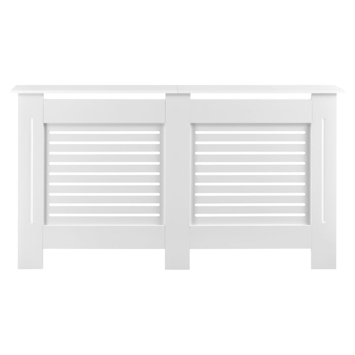 Copritermosifone Charleston Mobile Copri Radiatore Larghezza 152 cm - Bianco [en.casa]
