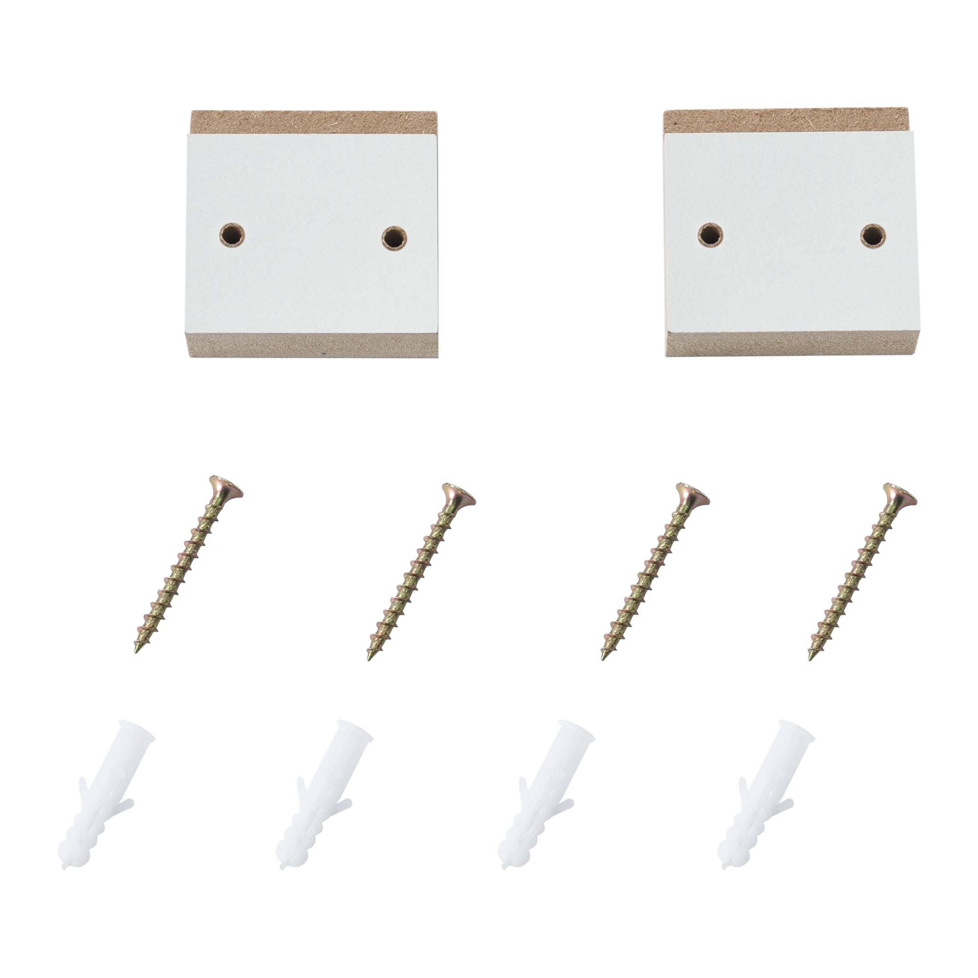 Copritermosifone Charleston Mobile Copri Radiatore Larghezza 152 cm - Bianco [en.casa]