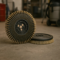 Spazzola setole acciaio ottonato monospazzola maxititina