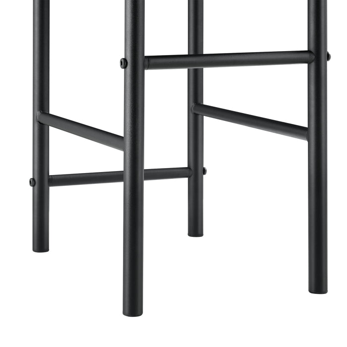 Servomuto Anaheim con Seduta Gruccia e Portapantaloni - Grigio Scuro [en.casa]