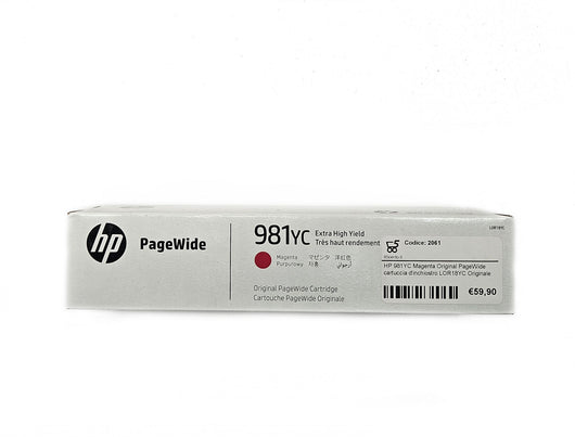 Hewlett Packard LOR18YC Cartuccia d'Inchiostro, Magenta Originale per E58650 Series - Prezzo Promo Scadenza Febbraio 2025