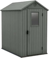 Casetta da Giardino Darwin 4x6, Verde, 125,8 X 184,5 X 205,1 h