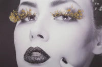 Stampa Su Tela Con Applicazioni Lady Dark Cm 80X2,8X80