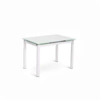 E-STYLO Tavolo allungabile moderno, caratterizzato da linee pulite e materiali di alta qualità, perfetto per chi cerca un arredo elegante e funzionale, 80cm X 130/200cm H. 75cm